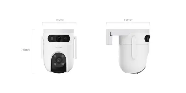 Camara Wifi EZVIZ H9C DUAL 3K -