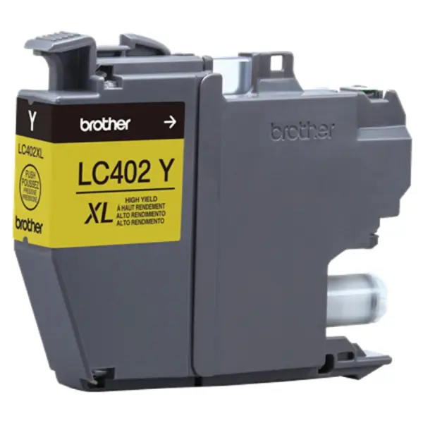 Cartucho de tinta Brother LC402XLY amarillo -