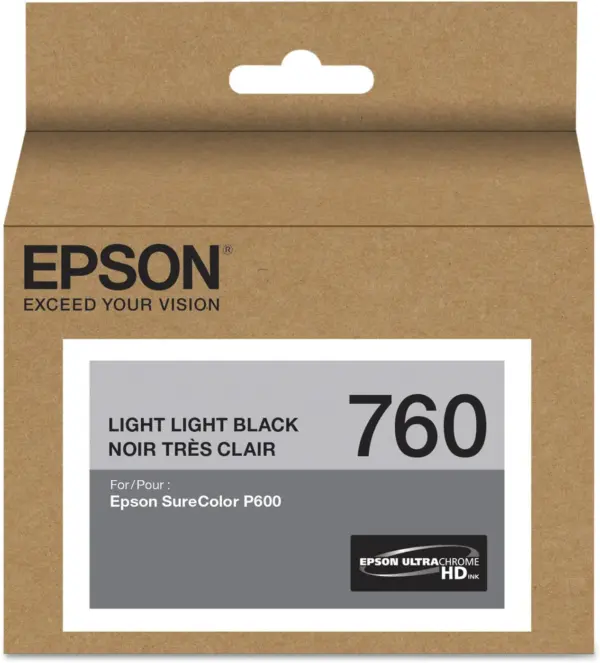 Cartucho  EPSON T760920 - Negro, SureColor P600, Cartucho