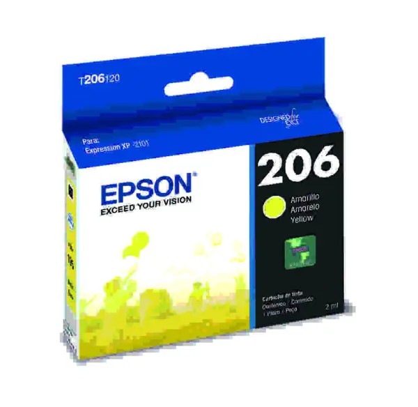 Cartucho EPSON T206420-AL - Amarillo, Epson, Cartucho