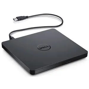 Unidad de DVD Externo DELL Unidad/Lectora - Negro, USB 2.0, DVD