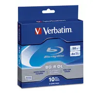Disco BD-R VERBATIM - BD-R, 10