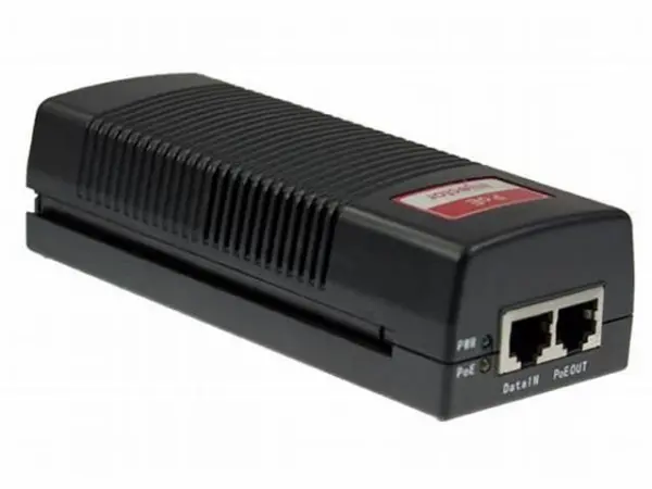 Inyector de corriente Provision ISR 30W 100 Mbit/S - 2 x RJ-45, PoE.