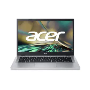 LAPTOP ACER ASPIRE 3 RYZEN 5 7520U; PANTALLA 14 FHD; 8 GB RAM; 256 GB PCIe NVMe SSD; WINDOWS 11 HOME; 1 año de garantía   1 año contra Robo; PLATA -