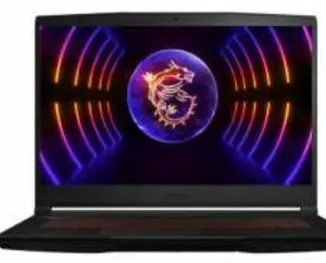 LAPTOP GAMER MSI THIN GF63 GAMING GF63 12UCX-898US - Intel® Core™ i512450H, Display 15.6 FHD (1920x1080) 144Hz, Ram 8GB, DD1 TB SSD, Puertos:100/1000M (RJ-4