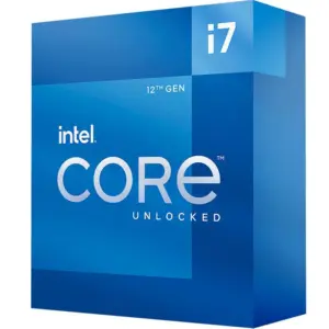 Procesador Intel Core i7-12700KF 2.70GHz - 12 núcleos Socket 1700, 25 MB Caché, Alder Lake. (REQUIERE TARJETA DE VIDEO Y VENTILADOR. SOLO CHIPSET 600)