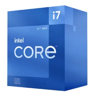 Procesador Intel® Core™ i7-12700F de 4.9 GHz Max Turbo - 12 Core, 20 Threads, 25Mb Smart Cache con disipador requiere GRÁFICO(MOTHERBOARD LGA1700)
