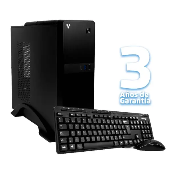 Computadora VORAGO SLIMBAY SB5 I5 - Intel Core, i5-10400, 8 GB, 240 GB Incluye KIT de teclado y mouse