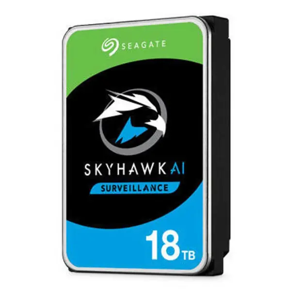 Disco Duro Seagate SKYHAWK AI ST18000VE002 18 TB Video Vigilancia 7200 RPM 256 MB de cache 3.5 -