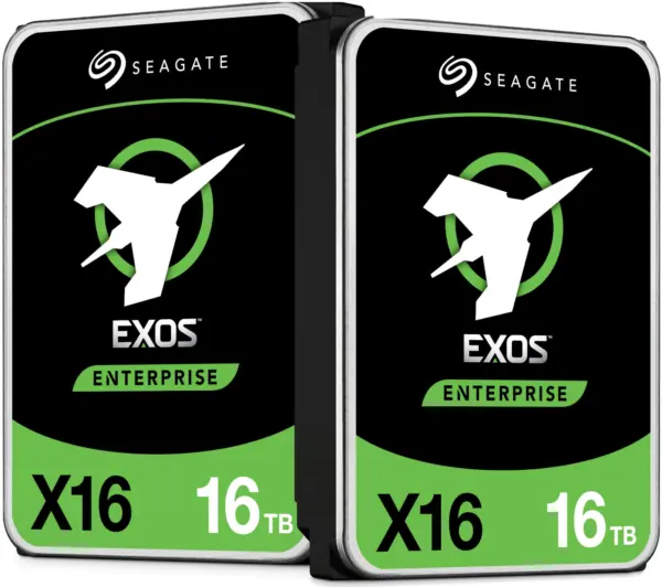 Disco Duro SEAGATE EXOS modelo ST16000NM001G 3.5 pulgadas 16 TB 7200 RPM para Servidor SATA III 6 Gbits/s -
