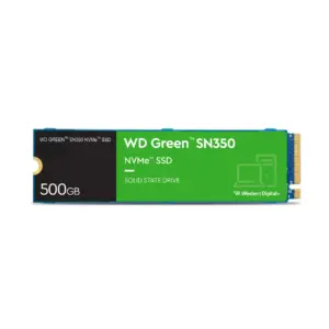 Unidad de estado solido WESTERN DIGITAL WDS500G2G0C - 500 GB, PCI Express 3.0, 2400 MB/s, 1500 MB/s