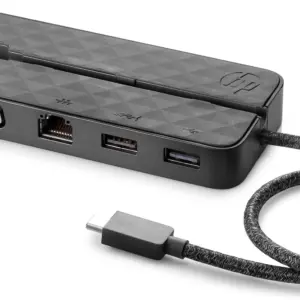 Mini Docking station HP 1PM64AA - USB O USB-C - Negro