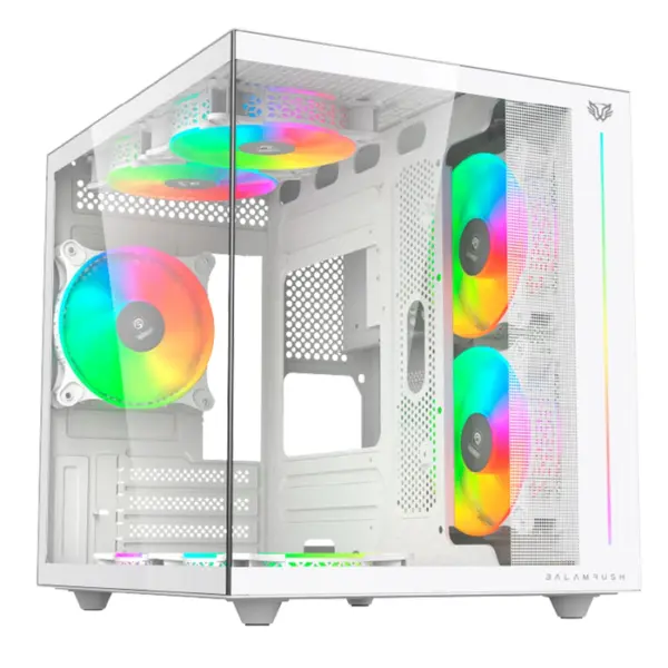 Gabinete Gamer Mini Torre Tank Pro Evo GM955 Legend Series Blanco -