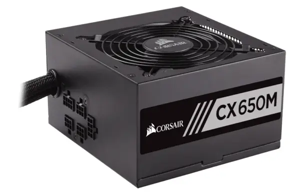 Fuente de Poder Refurbished CORSAIR CX650M - 650 W, PC, Negro