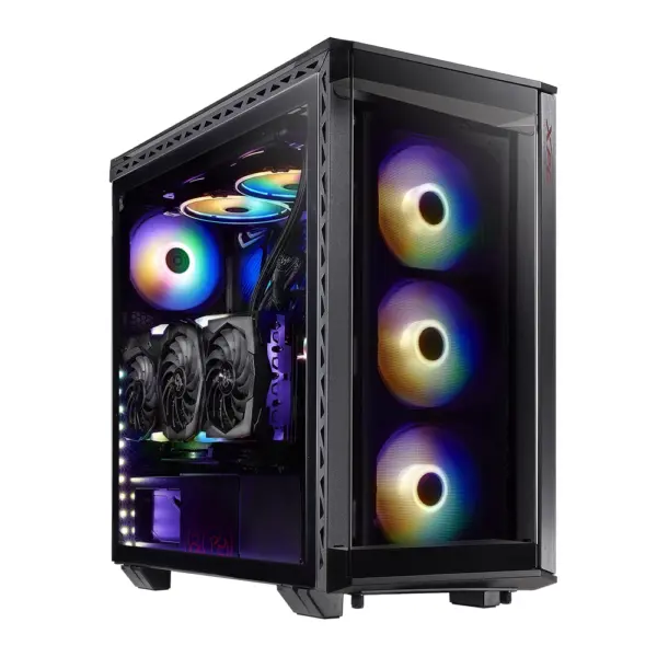 Gabinete GAMER ADATA Batlecrusier - Media torre, SPCC, Mini-ITX/Micro-ATX/ATX/E-ATX