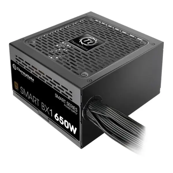 Fuente de Poder Thermaltake Smart BX1 650W 80  Bronce PS-SPD-0650NNFABU-1 - Color Negro