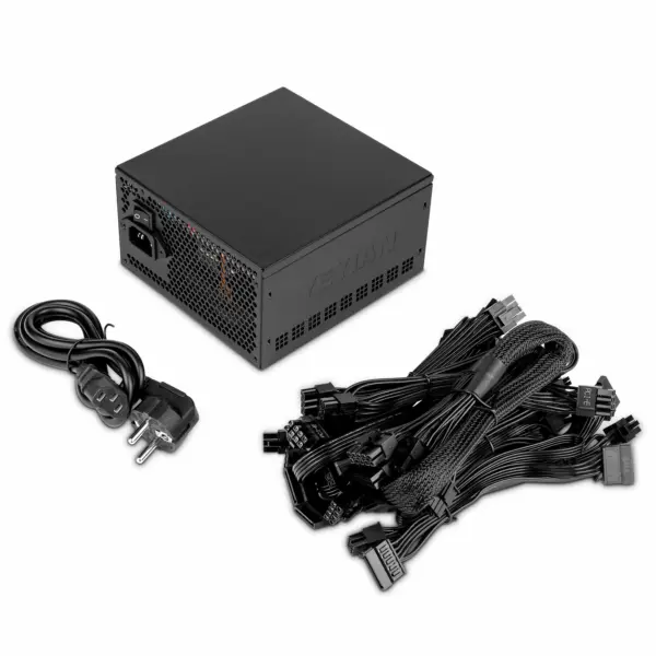 Fuente de poder Yeyian YFG-85031-01 - 850 W, PC, Negro, ATX