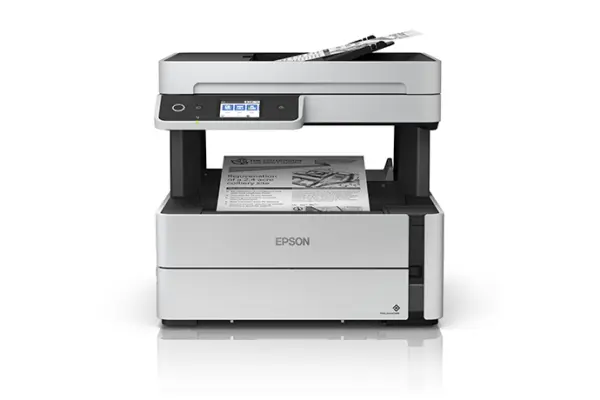 Multifuncional Monocromático EPSON EcoTank® M EPSON C11CG92301 - 1200 x 2400 DPI, Inyección de tinta, 39 ppm, 251 hojas, 20000 páginas por mes