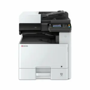 Multifuncional láser KYOCERA M8124cidn 3 en 1 Color A3 - tabloide o doble carta, 24/24 PPM.  1, 200 x 1, 200 DPI. ADF e impresion Duplex estándar, WiFiy WiFi