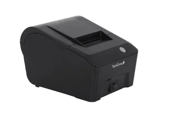 Impresora termica TechZone TZBE90 de 58mm - vel 90 mm/s, 384 DPI´s, USB/RJ11, cortador manual, 1 año de garantía
