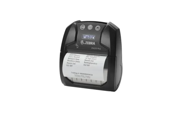 ZQ220 Plus; ZQ22-B16B1KL-00 - 80mm mobile receipt label printer, BTv5, NFC, CPCL   ESC-POS, Belt clip, USB charging, English/Latin/Cyrillic, Group L