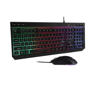 Kit Teclado y Mouse USB Balam Rush SQUAD MASTER PLUS KTM555  AZENDER SERIES -