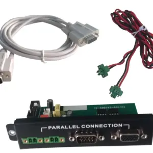 Kit Paralelo Inversor Cargador Solar DataShie DATASHIELD KITDTS010 - Negro, Cargador Solar
