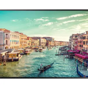 Monitor Profesional SAMSUNG QM75R-B - 75 pulgadas, 500 cd / m², 3840 x 2160 Pixeles, 8 ms, Negro