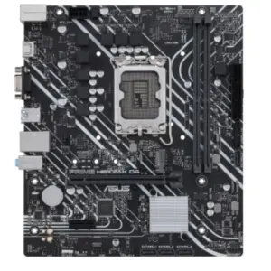 Tarjeta Madre ASUS Micro-ATX H610M-K D4 - S-1700, Intel H610, HDMI, 64GB DDR4 para Intel ― Listo para la 14a, 13a y 12a generación de procesadores Intel