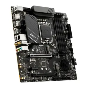 Motherboard MSI PRO B760M-A WIFI - Formato mATX, Socket LGA1700(12va, 13va y 14va Gen)