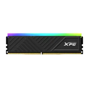 Memoria RAM ADATA XPG SPECTRIX D35G - DDR4 8GB UDIMM 3200MHz, con Iluminación RGB. Disipador NEGRO. AX4U32008G16A-SBKD35G
