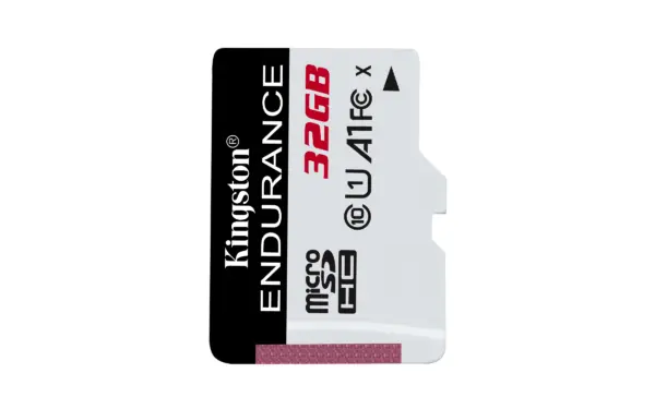 MEMORIA MICROSD KINGSTON HIGH ENDURENCE 32GB R.95MB/S W.30MB/S CL10 UHS-I U1 V10 A1 -