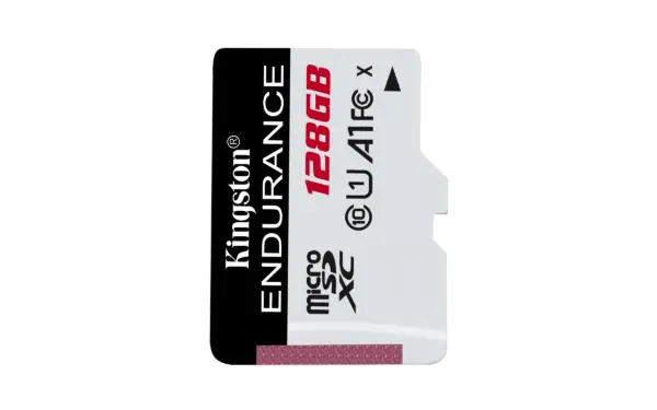 MEMORIA MICROSD KINGSTON HIGH ENDURENCE 128GB R.95MB/S W.45MB/S CL10 UHS-I U1 V10 A1 -