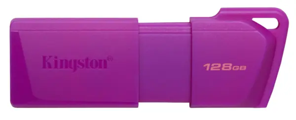 MEMORIA USB KINGSTON DATATRAVELER EXODIA M 128GB 3.2 GEN 1 MORADO NEON -
