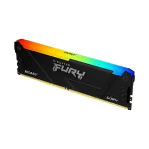MEMORIA RAM KINGSTON FURY BEAST RGB 16GB 3200MT/S DDR4 CL16 DIMM -