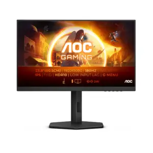 Monitor Gaming AOC 24G4 - 23.8 pulgadas, 300 cd / m², 1920 x 1080 Pixeles, 1 ms, Full HD