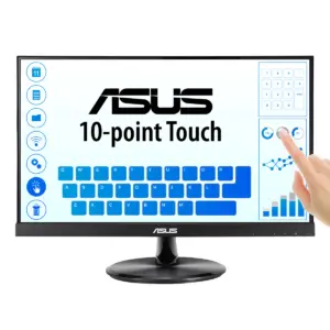 Monitor ASUS VT229H W-LED Touch 22 pulgadas - Full HD, HDMI, Bocinas Integradas (2 x 1.5W), Negro