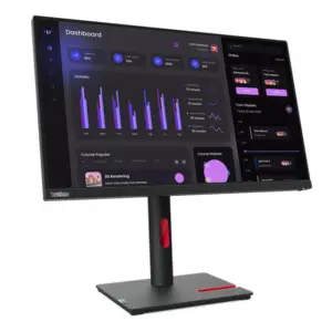 MONITOR LENOVO ThinkVision T24i-30 - IPS, 1920x1080, 23.8 pulgadas, HDMI-DP-VGA.