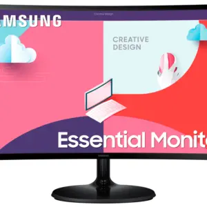 MONITOR SAMSUNG 27 pulgadas CURVO 1800R - 1920 X 1080, 75Hz, 4ms LS27C360EALXZX