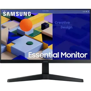 MONITOR SAMSUNG FLAT - 22 pulgadas, con Panel IPS, Sin Bordes, FHD, 75hz, 5ms, LS22C310EALXZX