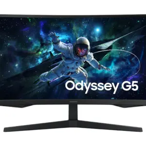 MONITOR GAMING ODYSSEY G5 27 - CUVATURA 1000R, QHD 2560 x 1440), 165Hz, 1MPRT, LS27CG552ELXZX