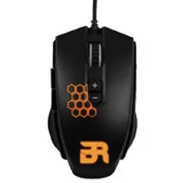 Mouse Gaming Balam Rush BR-912877 - USB, Juego, Laser, 8200 DPI, Negro