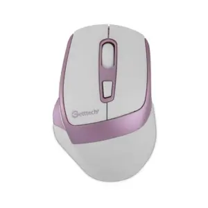 Mouse de oficina - Getttech, Rosa - Modelo GGM-STDBW-01-PK