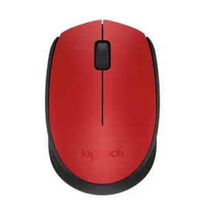 Mouse LOGITECH M170 - Rojo, RF inalámbrico
