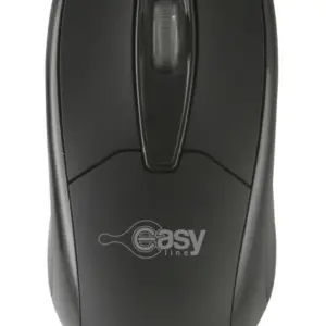Mouse Easy Line EASY LINE - Negro, USB, 1000 DPI