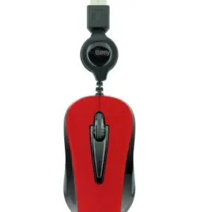 Mouse Easy Line EASY LINE - Rojo, USB, 1000 DPI