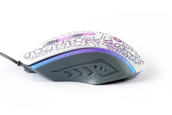 Mouse Naceb Technology NA-592BL - USB, Juego, Óptico, 1200 DPI, Multicolor