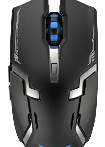 Mouse Gaming Naceb Technology NA-631 - RF inalámbrico, Negro