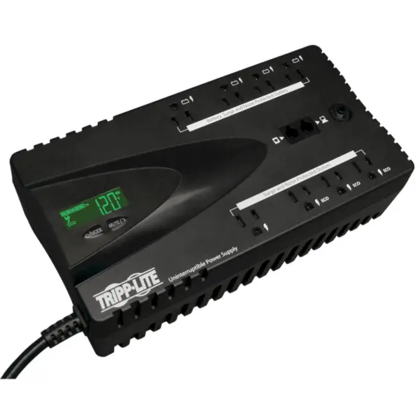 No-Break TRIPP-LITE ECO650LCD - 650 VA, 325 W, Negro