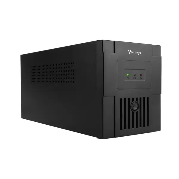 No Break VORAGO UPS-500 1 - 500 VA 900W 6 Contactos con respaldo, Hogar, Oficina y Gamer